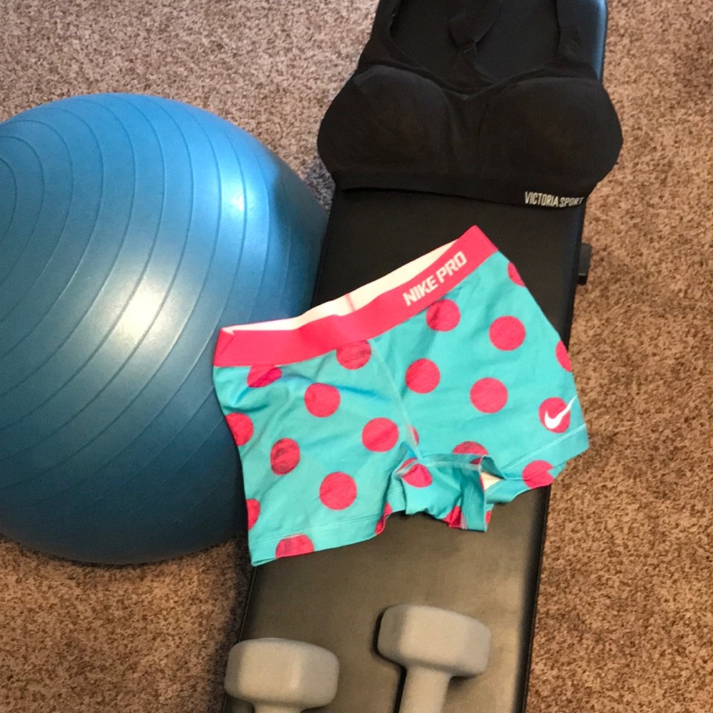Nike pro spandex shorts